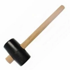 EDE Gummihammer, Schwarz FORTIS Gr.3, 75mm