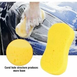 TRIOMPHE 3 Stück Autowaschschwamm, Zufällige Farbe Haltbarer Und Super Saugfähiger Autowaschschwamm, Autoreinigungsschwamm, Ideal Für Autowäsche, Küche, Bad Und Fensterreinigung -Angebote Fliesenleger-Werkzeug Store 41676710 4