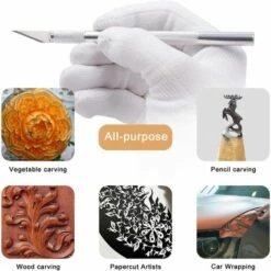 TRIOMPHE Installations-Vinylfilm-Kits: Applikatoren Mini Flexible Verpackung Raclette 30 Grad Bastelmesser Mit Sicherheitskappe -Angebote Fliesenleger-Werkzeug Store 41677159 5