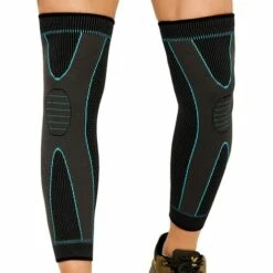 TRIOMPHE Full Leg Compression Sleeves - Für Männer Und Frauen - Lange Knieschoner - Schutz Für Laufen, Basketball, Radfahren, Sport, Gewichtheben