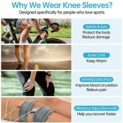 TRIOMPHE Full Leg Compression Sleeves - Für Männer Und Frauen - Lange Knieschoner - Schutz Für Laufen, Basketball, Radfahren, Sport, Gewichtheben -Angebote Fliesenleger-Werkzeug Store 41677670 4