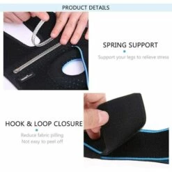 TRIOMPHE TRIP Patella Knieorthese Sport Ligament, Knieorthese Unterstützung Einstellbare Arthroseschiene Für Arthritis, Meniskusschmerzen, Lauf-blau -Angebote Fliesenleger-Werkzeug Store 41680421 5