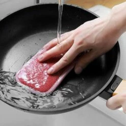 TRIOMPHE TRIO Mehrzweckschwämme Kratzfester Schwamm Für Küche Mikrofaser Geschirr Schwämme Reinigungsmatte -Angebote Fliesenleger-Werkzeug Store 41681018 4