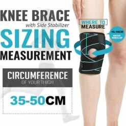 TRIOMPHE Neopren Knieorthese, Patella Und Ligament Knieorthese, Kniestütze Knieorthese Mit Offenem Patellastabilisatorring Für Sport, Laufen （2 Stück） -Angebote Fliesenleger-Werkzeug Store 41681387 3