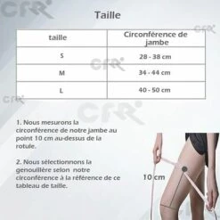 TRIOMPHE Sport-Knieschoner, Kupferfaser-Kompressionsknieschoner Für Basketball, Fußball, Badminton, Tennis, Laufen, Laufen (S) -Angebote Fliesenleger-Werkzeug Store 41681439 5