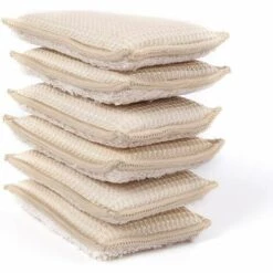 TRIOMPHE TRIO Set Mit 6 Mikrofaser-Reinigungsschwämmen