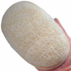 ILOVEMILAN 3-teiliger Luffa, Duschschwamm Für Den Rücken, Naturschwamm Aus 100% Luffafaser, Luffa Badetuch Für Rücken Und Bad, Sehr Gut Geeignet Zum Baden Und Duschen, Verwendet Zum Peeling, Massage Und Körperpflege -Angebote Fliesenleger-Werkzeug Store 42047475 4