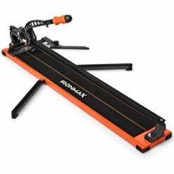 GOPLUS Manueller Fliesenschneider, Handfliesenschneider Mit Schneidrad Stützfüssen Abnehmbarem Alu-Messeskala, Fliesenschneidmaschine Mit Verstellbarem Winkel, 6000 Mm Schnittlaenge (36") -Angebote Fliesenleger-Werkzeug Store 42450127 3