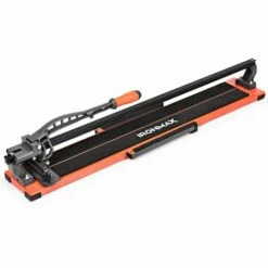 GOPLUS Manueller Fliesenschneider, Handfliesenschneider Mit Schneidrad Stützfüssen Abnehmbarem Alu-Messeskala, Fliesenschneidmaschine Mit Verstellbarem Winkel, 6000 Mm Schnittlaenge (36") -Angebote Fliesenleger-Werkzeug Store 42450127 4