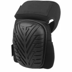 Meterk Kniebandage Schutzpolster Kniemanschette Kniebandage Kniebandage Knieschützer Mit Strapazierfähiger PVC-Kappe,Schwarz