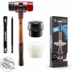 ERWIN HALDER KG Halder Plus Box Reparatur Schonhammer 40mm Mit 2 Schlageinsätzen Pica Pocket