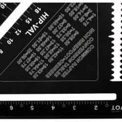 THSINDE MULTI-FUNKTION Zimmermanns-Vierkant 180 Mm Metall Aluminium Lineal Winkelführungswinkel 45 90 Grad / Zimmermannswerkzeuge / Zeichenführung Zimmerei Holz -Angebote Fliesenleger-Werkzeug Store 42553051 3
