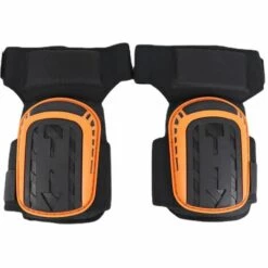 DONTODENT Professionelle Knieschützer,Heavy Duty Knieschützer Polsterung Für Kniespritzschutz (Orange)