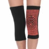 HAPPYSHOPPING Winter Warm Knieorthese Pads Selbsterwärmende Kniemanschette Thermischer Beinwärmer Sport Knieschützer,S, Schwarz