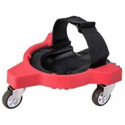 ILOVEMILAN Schiebeknieschützer, Geflieste Bodenfliesen, Schöne Universelle Holzbearbeitungsräder, Bewegliche Knieschützer, Gleitende Knieschützer (rot)