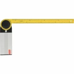 TOOLTRADERS Winkelmesser Winkelmaß Zimmermannswinkel Schreinerwinkel Länge 350mm 350mm