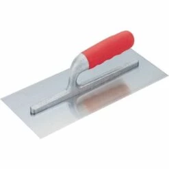 TRIUSO Glättekelle "Premium" Aus Bandstahl Mit Ergonomischem Griff 130 X 280 Mm