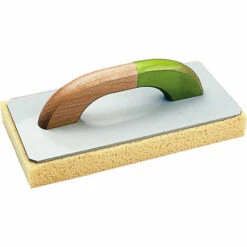 TRIUSO PREMIUM Profi-Fliesenwaschbrett Mit Lackiertem Holzgriff 140 X 280 Mm