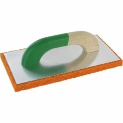 TRIUSO PREMIUM Alu-Reibebrett Mit Rotem 18 Mm Schwammgummibelag 140 X 280 Mm