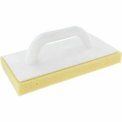 TRIUSO Epoxid-Fliesenwaschbrett Mit Geschlitzter Viskose-Auflage 180 X 320 Mm