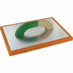 TRIUSO PREMIUM Alu-Reibebrett Mit Rotem Schwammgummibelag Grobporige