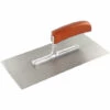 TRIUSO Glättekelle Aus Bandstahl Mit Holzgriff 130 X 280 Mm