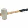 TRIUSO Gummihammer Weiß Gr. 1, 55 Mm
