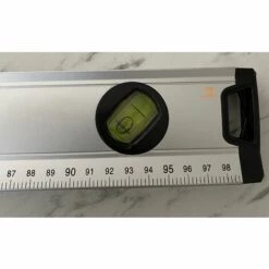 TRIZERATOP Alu-Wasserwaage 100 Cm Mit 5 Libellen Winkeln 0°, 1,5°, 3,5°, 45° Und 90 -Angebote Fliesenleger-Werkzeug Store 43911640 3