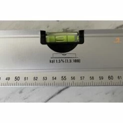 TRIZERATOP Alu-Wasserwaage 100 Cm Mit 5 Libellen Winkeln 0°, 1,5°, 3,5°, 45° Und 90 -Angebote Fliesenleger-Werkzeug Store 43911640 5