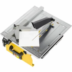 VARO Fliesenschneider Fliesenschneidemaschine Nassschneider 750W Diamant-Trennscheibe -Angebote Fliesenleger-Werkzeug Store 44000884 3