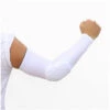 THSINDE 1 Stück Ellbogenschoner Torwart Mit Dicken Schwammpolstern, Shooter Arm Sleeve, Armschutz Für Basketball Fußball Volleyball,Weiß, Größe L (130-150 Pfund)