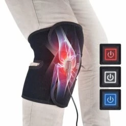 THSINDE Beheizte Kniebandage, Kniestütze Elektrische Heizung Knie Massagegerät Knieorthese Für Arthritis, Arthrose, Gelenkschmerzlinderung, Passt Für Männer Und Frauen