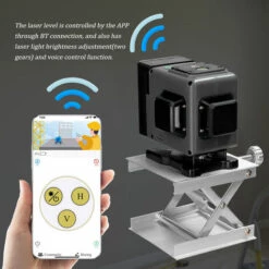 ASUPERMALL Mini Multifunktionaler 12 Linien Laser Level 3° Selbstnivellierende Maschine USB Wiederaufladbares Lithium Batterie Nivelliergerat Mit Vertikalen Horizontalen Linien -Angebote Fliesenleger-Werkzeug Store 44190212 5