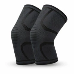 THSINDE Thermo-Knieschoner Sind Geeignet Für Fitness Und Outdoor-Sport, Single M Schwarz, 2ST