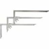 HEDUE® Hedue Treppen-Anreisswinkel Grundpackung, Anschlagwinkel, Treppen-Schablone Aus Rostfreiem Edelstahl