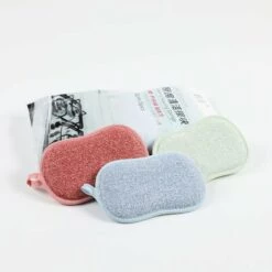 THSINDE 8er-Set Geschirrschwamm Waschbar Antibakteriell Küche Mikrofaser Wiederverwendbare Schwamm Scheuerschwämme Doppelschwamm -Angebote Fliesenleger-Werkzeug Store 45642602 4