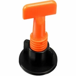 THSINDE 100pcs T-Lock-Fliesenklemme Nivelliersystem Bodenfliese Wand Bodenfliesen-Nivellierwerkzeug -Angebote Fliesenleger-Werkzeug Store 45647208 4