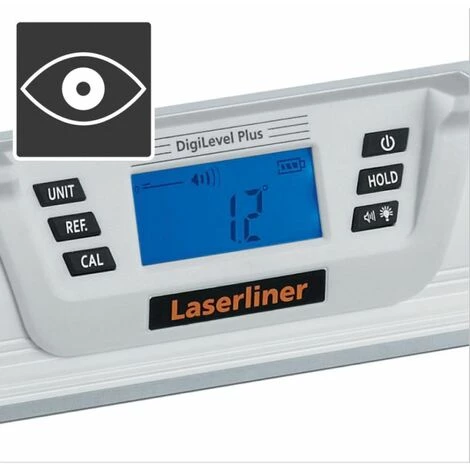 Laserliner Digitale Wasserwaage DigiLevel Plus 25 - 081.249A 3 Laserliner Digitale Wasserwaage DigiLevel Plus 25 - 081.249A – Bild 3