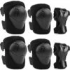 BRIDAY Sportausrüstung Kinderschutz 6 Stk. Handgelenkschutz Ellenbogen Knieschoner