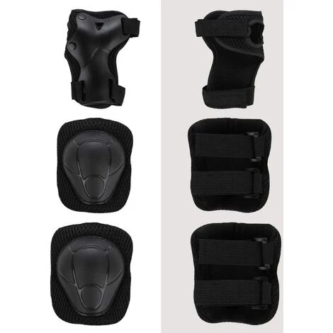 BRIDAY Sportausrüstung Kinderschutz 6 Stk. Handgelenkschutz Ellenbogen Knieschoner 4 BRIDAY Sportausrüstung Kinderschutz 6 Stk. Handgelenkschutz Ellenbogen Knieschoner – Bild 4