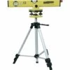 BRÜDER MANNESMANN Brüder Mannesmann M81125 Laser-Wasserwaage Inkl. Stativ 40 Cm 30 M 0.5 Mm/m