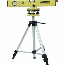 BRÜDER MANNESMANN Brüder Mannesmann M81125 Laser-Wasserwaage Inkl. Stativ 40 Cm 30 M 0.5 Mm/m