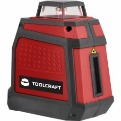 TOOLCRAFT Kreuzlinienlaser Selbstnivellierend Reichweite (max.): 18 M -Angebote Fliesenleger-Werkzeug Store 46058024 2
