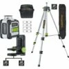 Laserliner CompactLine-Laser G360 Set Linienlaser Selbstnivellierend
