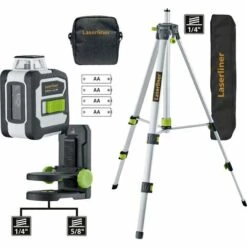 Laserliner CompactLine-Laser G360 Set Linienlaser Selbstnivellierend