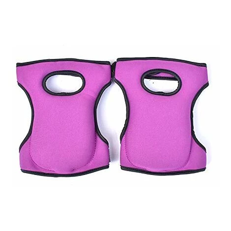 Kueatily Paar Garten-Knieschützer Aus Weichem Schaumstoff Mit Doppelten Riemen Für Die Gartenreinigung, Bodenreinigung – Lila 1 Kueatily Paar Garten-Knieschützer Aus Weichem Schaumstoff Mit Doppelten Riemen Für Die Gartenreinigung, Bodenreinigung – Lila