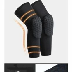 THSINDE Lange Knieschützer Atmungsaktive Schutzpolster Unterstützung Sportsicherheit Knieschützer -Angebote Fliesenleger-Werkzeug Store 46606584 3