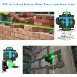 HAPPYSHOPPING Multifunktionales 16-Linien-Nivellierungswerkzeug Vertikales Horizontales Crossline-APP-Fernbedienung Mit Selbstnivellierungsfunktion,EU-Stecker Ohne Stativständer, Multicolor -Angebote Fliesenleger-Werkzeug Store 47883165 4