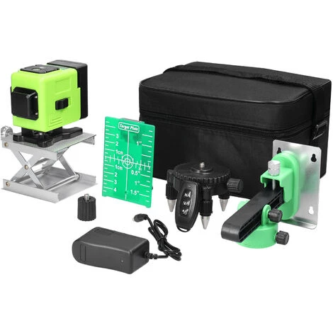 HAPPYSHOPPING Mini Multifunktionaler 12 Linien Laser Level 3° Selbstnivellierende Maschine USB Wiederaufladbares Lithium Batterie Nivelliergerät Mit Vertikalen Horizontalen Linien,EU-Stecker, Grün 3 HAPPYSHOPPING Mini Multifunktionaler 12 Linien Laser Level 3° Selbstnivellierende Maschine USB Wiederaufladbares Lithium Batterie Nivelliergerät Mit Vertikalen Horizontalen Linien,EU-Stecker, Grün – Bild 3