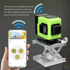 HAPPYSHOPPING Mini Multifunktionaler 12 Linien Laser Level 3° Selbstnivellierende Maschine USB Wiederaufladbares Lithium Batterie Nivelliergerät Mit Vertikalen Horizontalen Linien,EU-Stecker, Grün 9 HAPPYSHOPPING Mini Multifunktionaler 12 Linien Laser Level 3° Selbstnivellierende Maschine USB Wiederaufladbares Lithium Batterie Nivelliergerät Mit Vertikalen Horizontalen Linien,EU-Stecker, Grün -Angebote Fliesenleger-Werkzeug Store 47884681 5